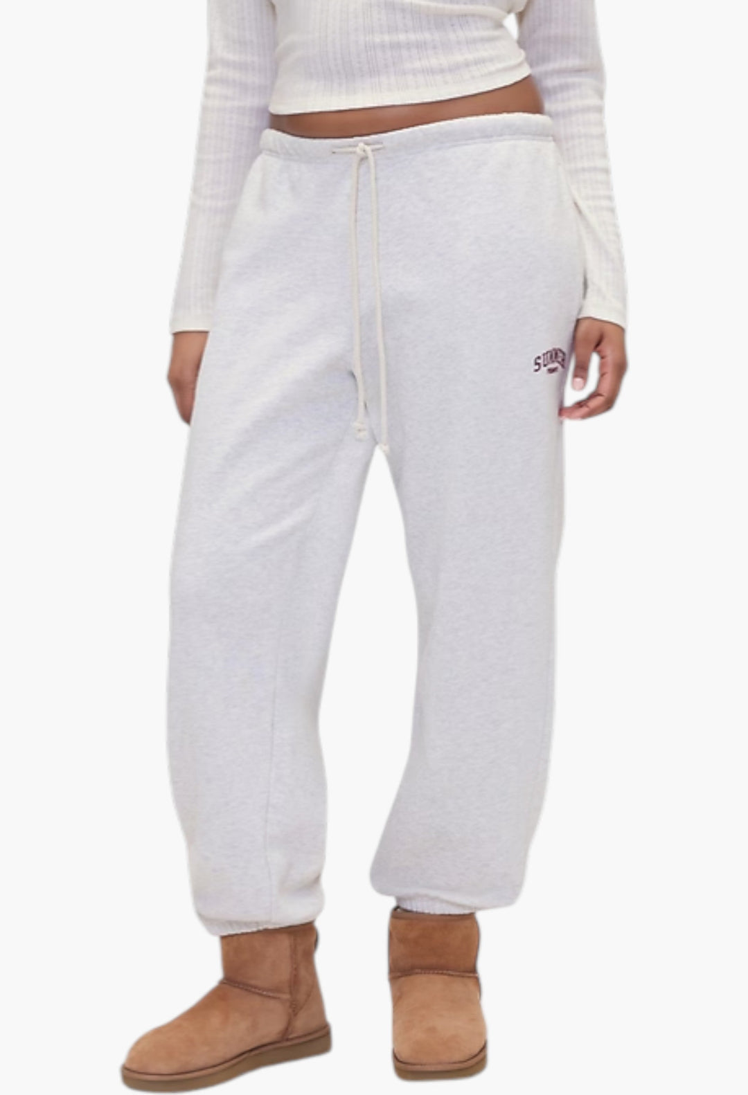 Heavyweight Relaxed Logo Joggers - GLAM MODA