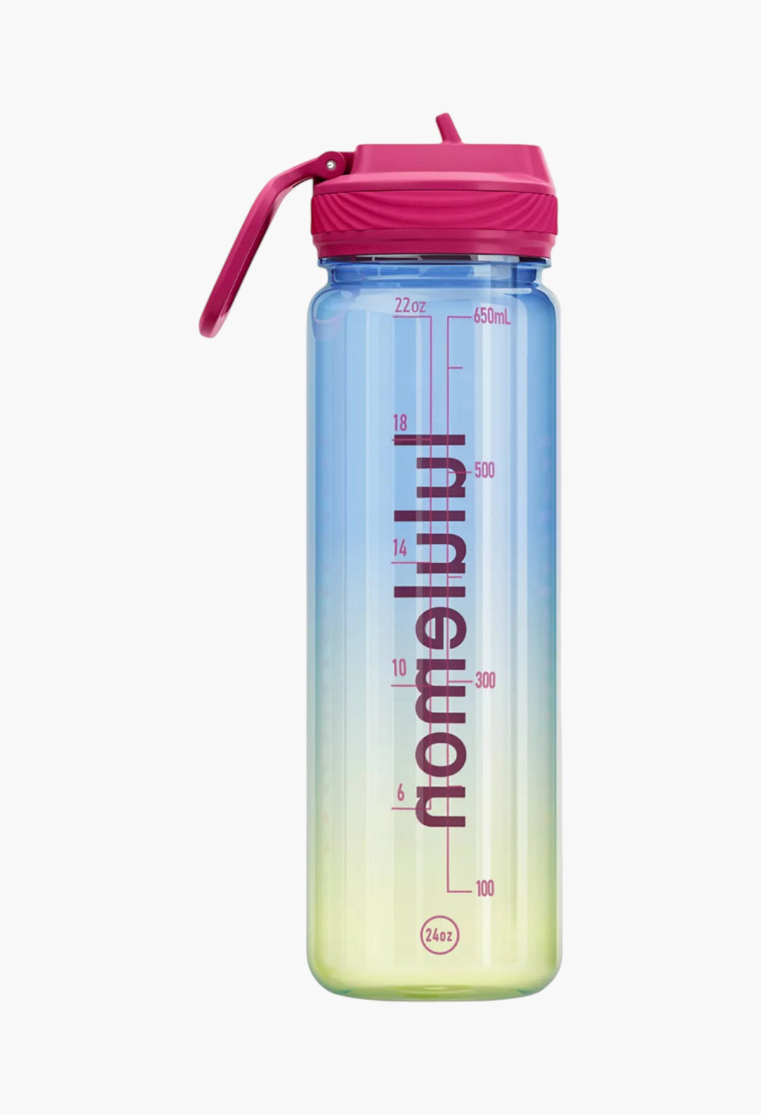 回溯生命透明瓶 24oz 吸管蓋