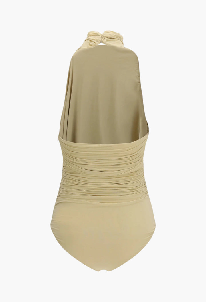 Draped Bodysuit - GLAM MODA