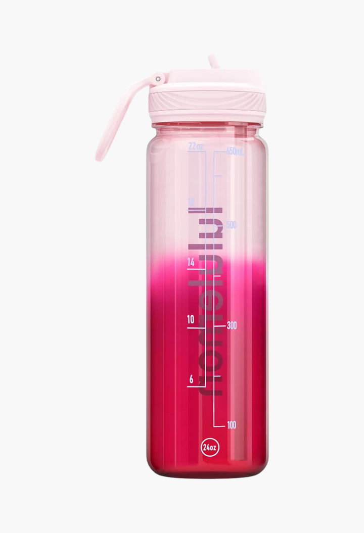回溯生命透明瓶 24oz 吸管蓋