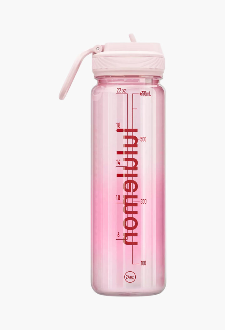 回溯生命透明瓶 24oz 吸管蓋