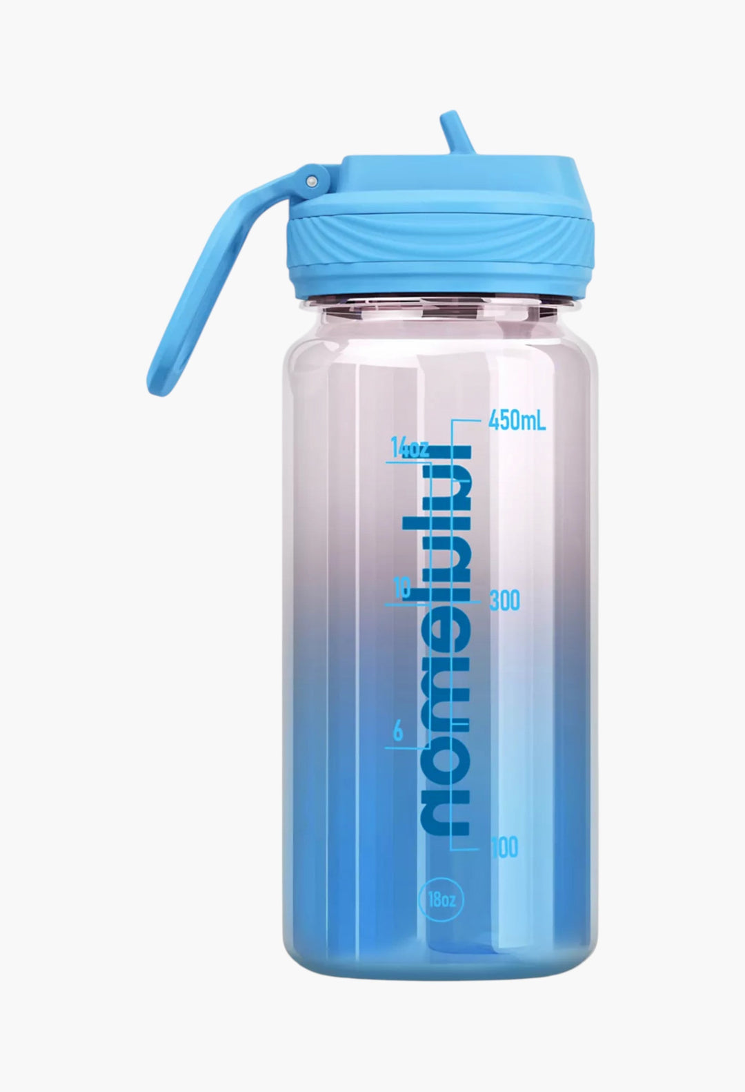 Back to Life Clear Bottle 18oz Straw Lid Ombre - GLAM MODA