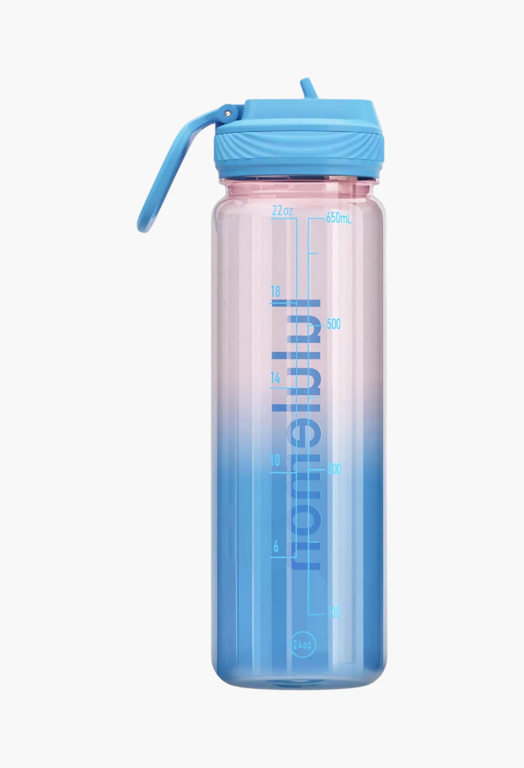 回溯生命透明瓶 24oz 吸管蓋