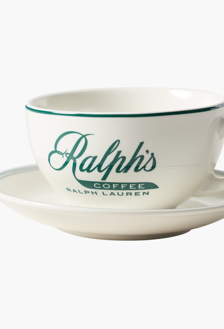 Ralph's Coffee Cup & Saucer - GLAM MODA