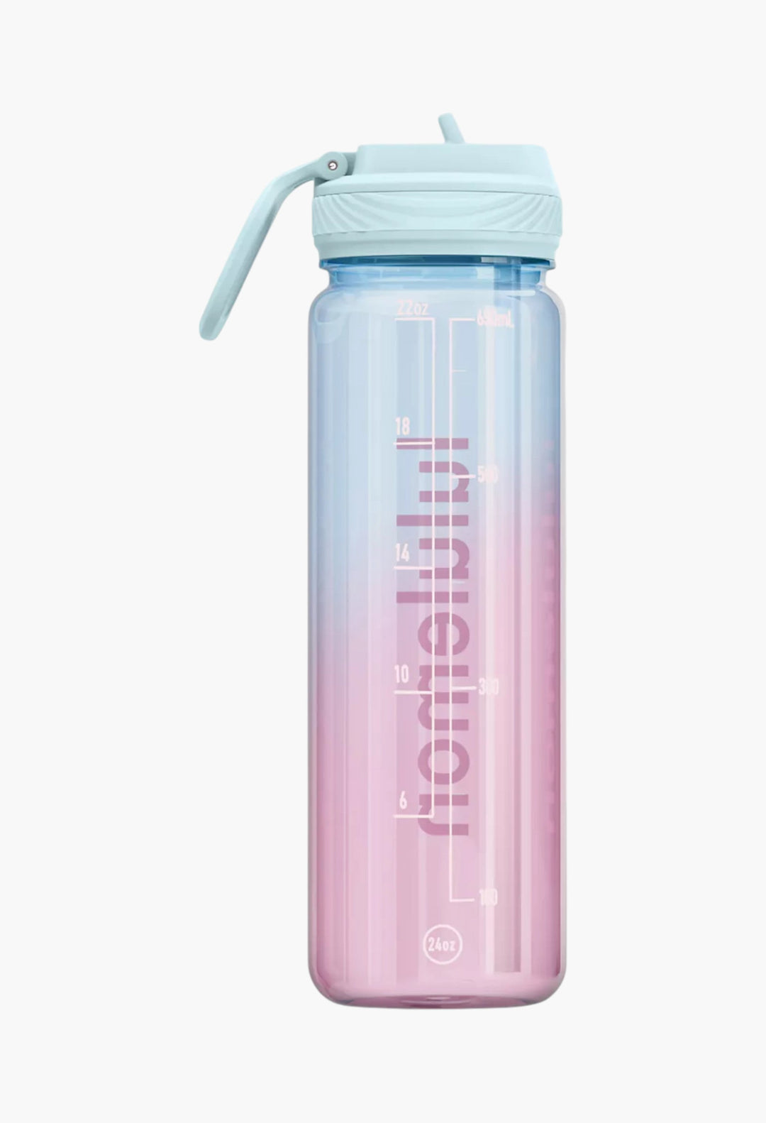 回溯生命透明瓶 24oz 吸管蓋