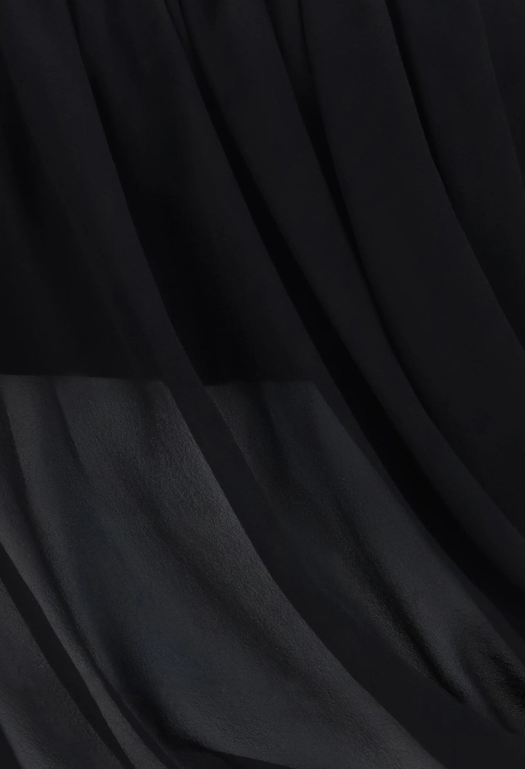 Sheer Draped Top - GLAM MODA