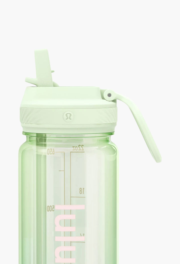 回溯生命透明瓶 24oz 吸管蓋
