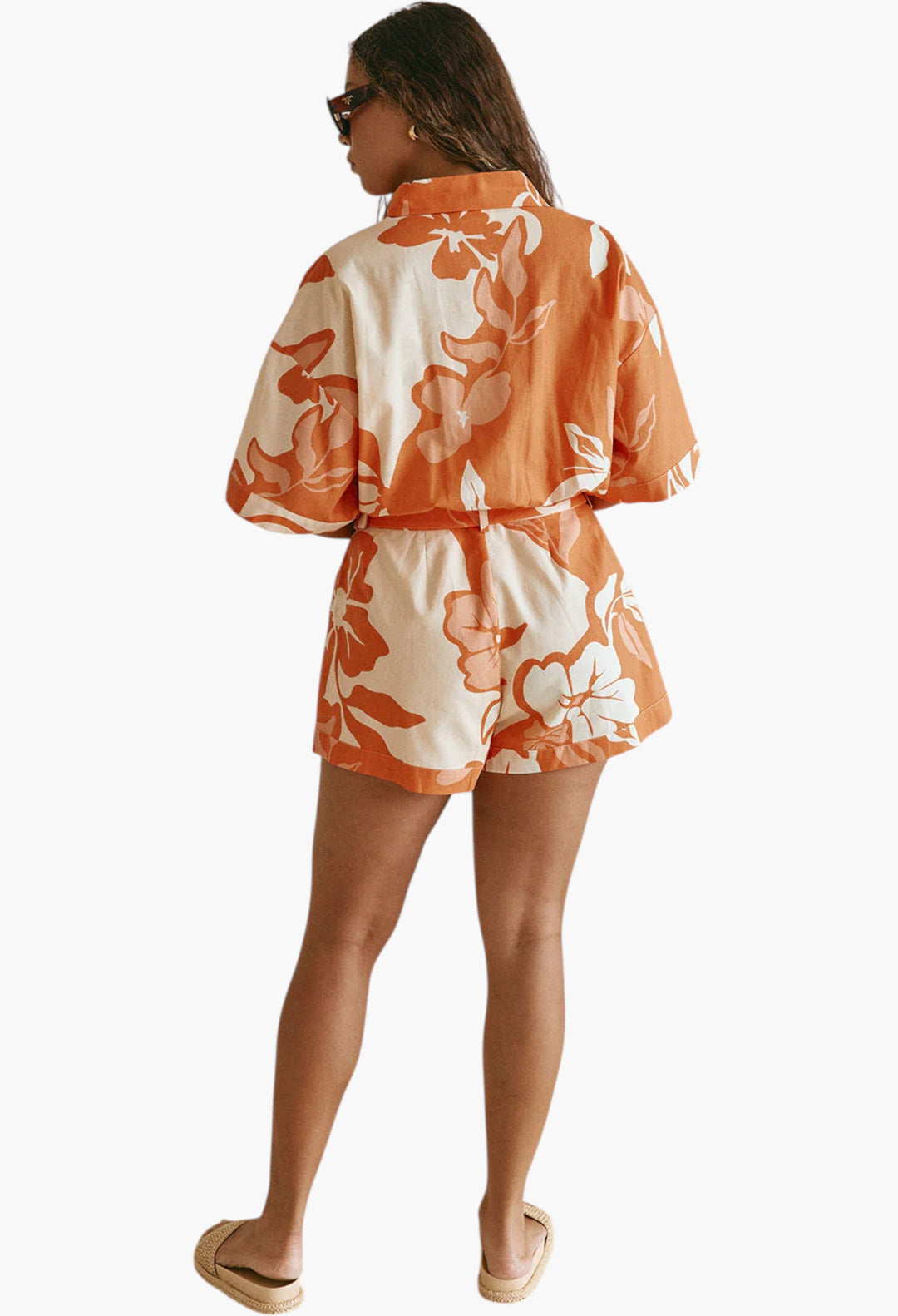Nikita Playsuit - Sunset Botanica - GLAM MODA