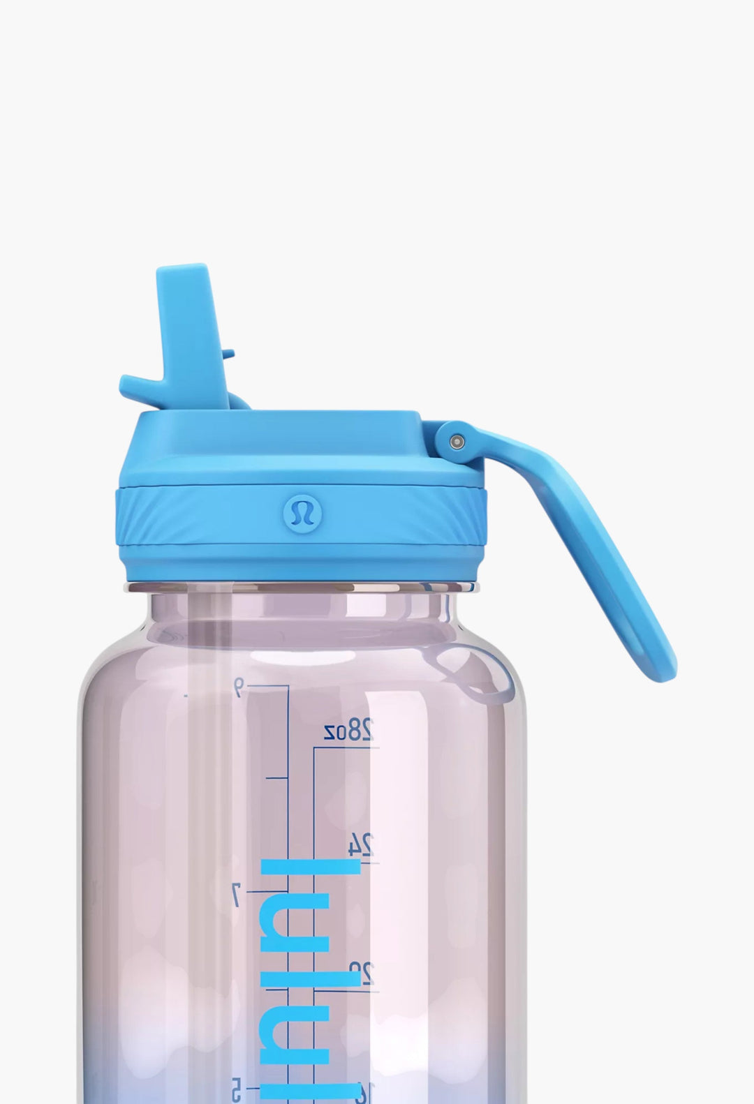 Back to Life Clear Bottle 32oz Straw Lid