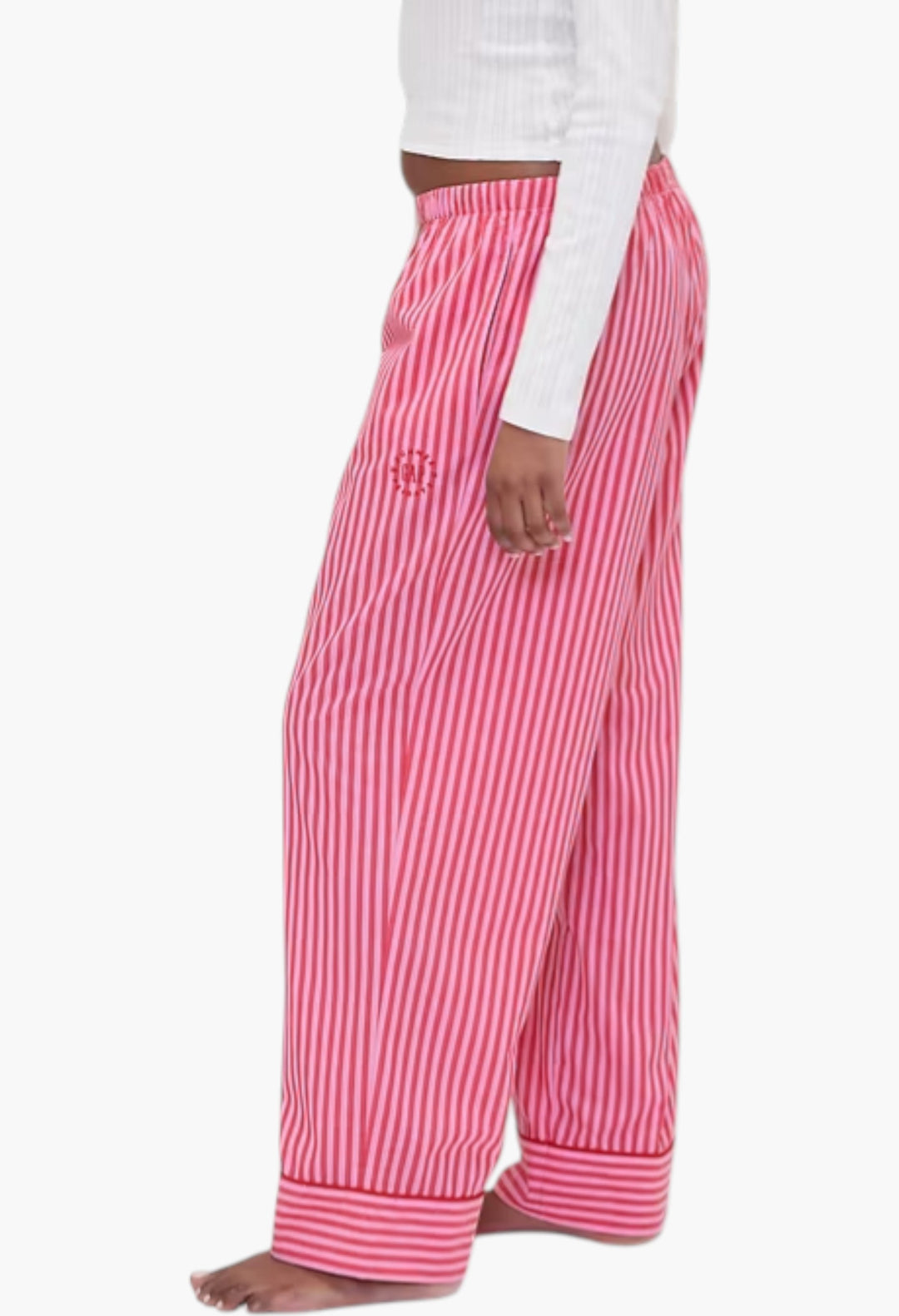 Gap × Summer Fridays Relaxed Poplin Stripe PJ Pants - GLAM MODA