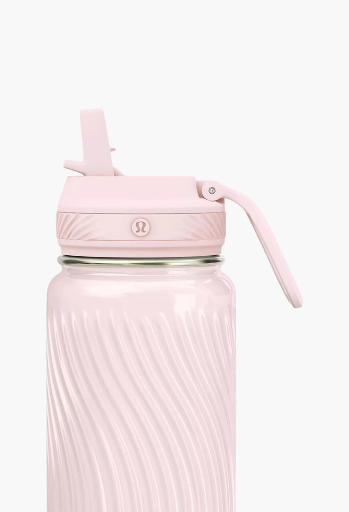 Back to Life Sport Bottle 24oz Straw Lid Wave - GLAM MODA
