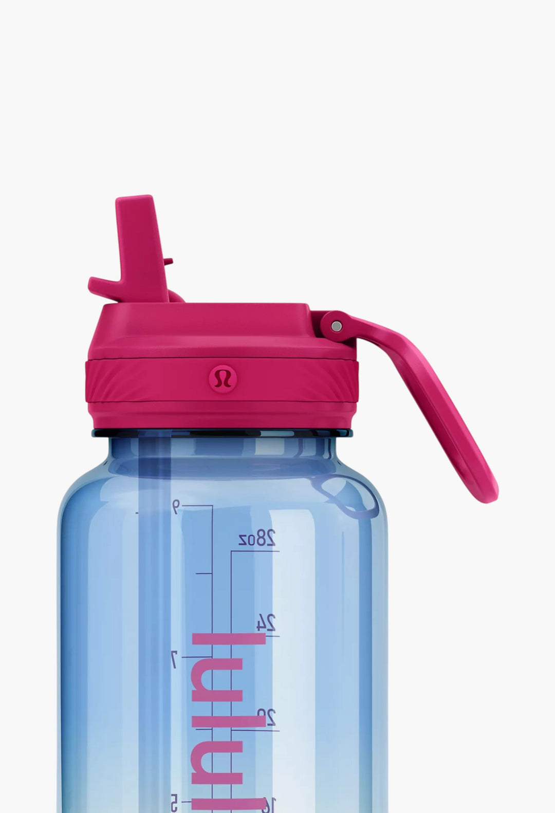 Back to Life Clear Bottle 32oz Straw Lid