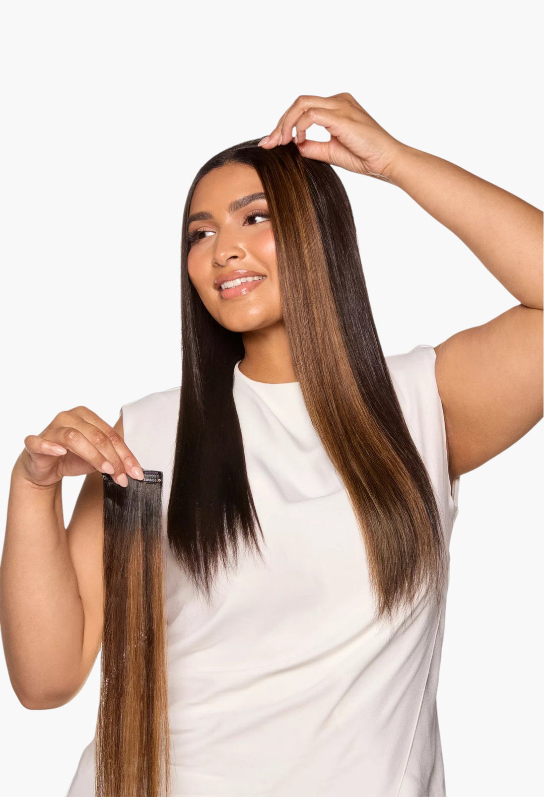 Beauty Works X Huda Barely There® Mix & Match Mini Extensions 18" - GLAM MODA