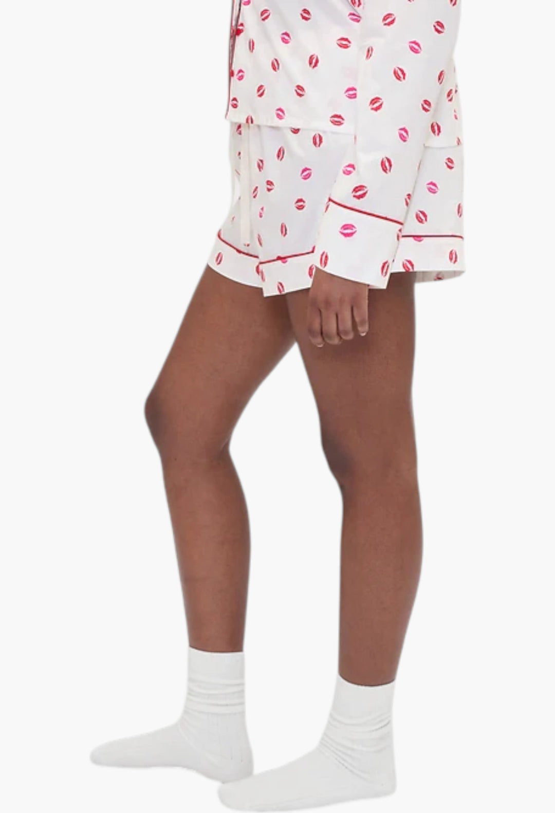 Poplin Kiss PJ Boxer Shorts - GLAM MODA
