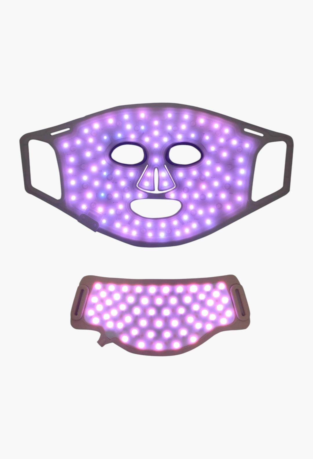 LED Light Therapy Silicone Face and Neck Mask Set - GLAM MODA
