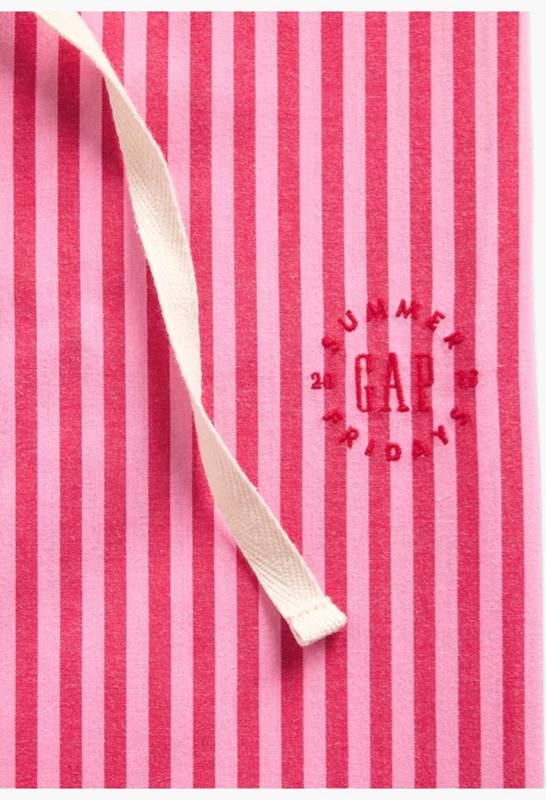 Gap × Summer Fridays Relaxed Poplin Stripe PJ Pants - GLAM MODA