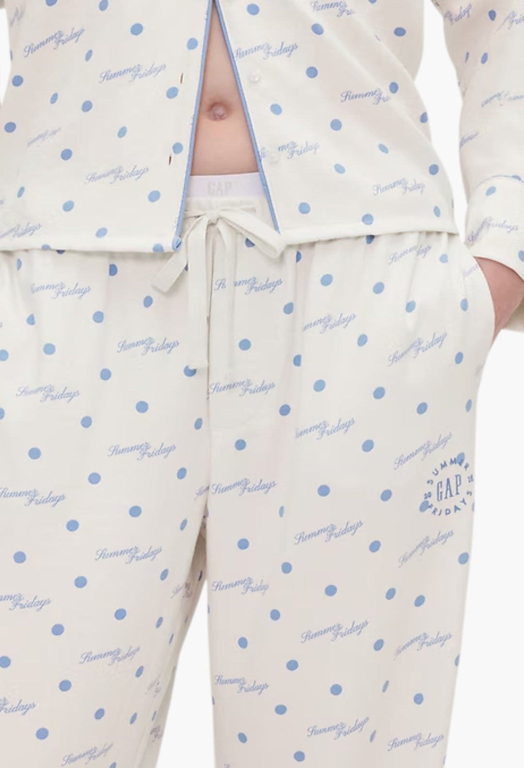 Relaxed Flannel Dotted PJ Pants - GLAM MODA