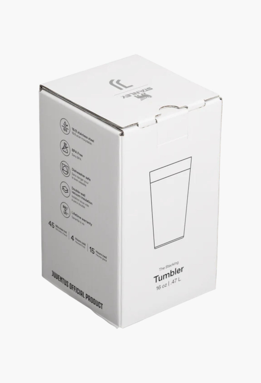 Stanley 1913 x Juventus Stay-Chill Stacking Pint - GLAM MODA