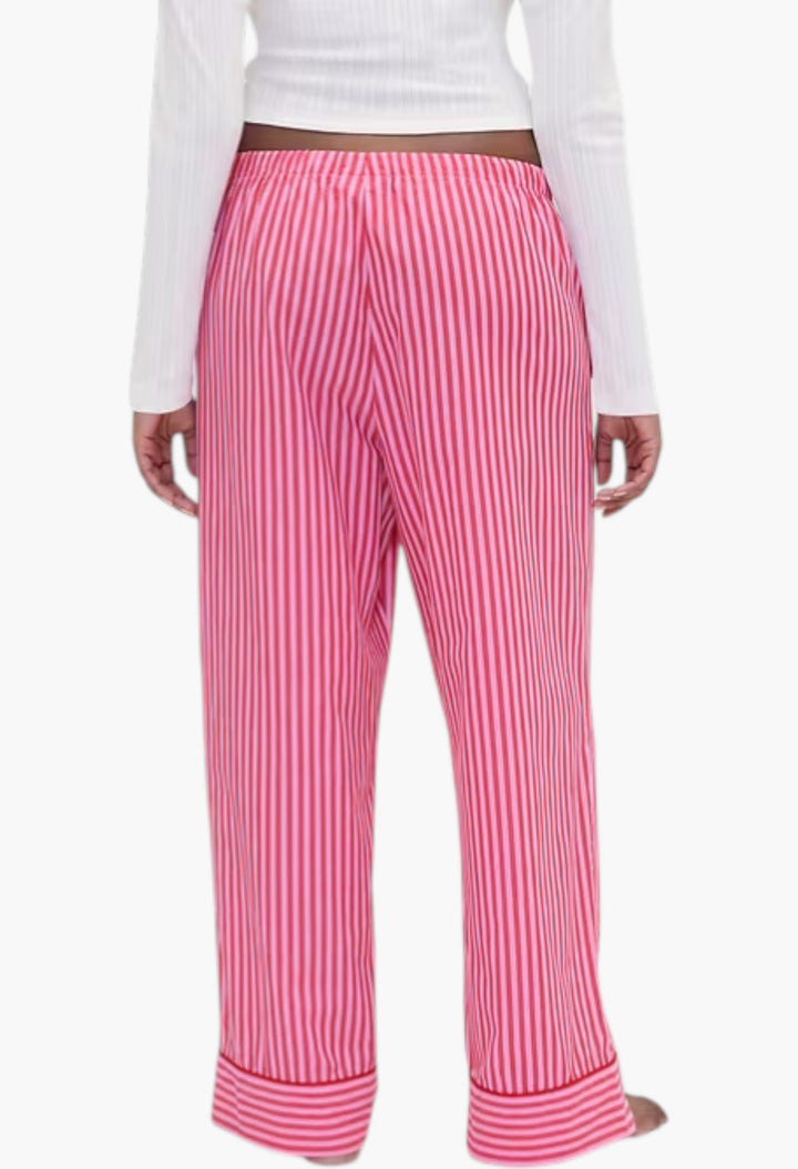 Gap × Summer Fridays Relaxed Poplin Stripe PJ Pants - GLAM MODA