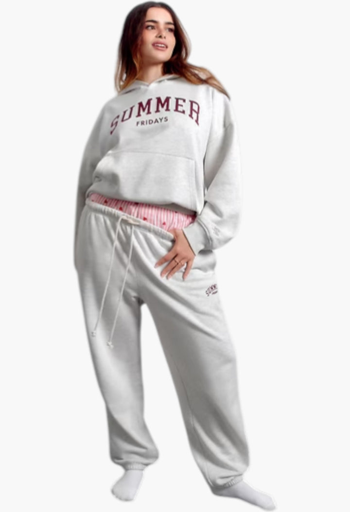 Heavyweight Relaxed Logo Joggers - GLAM MODA