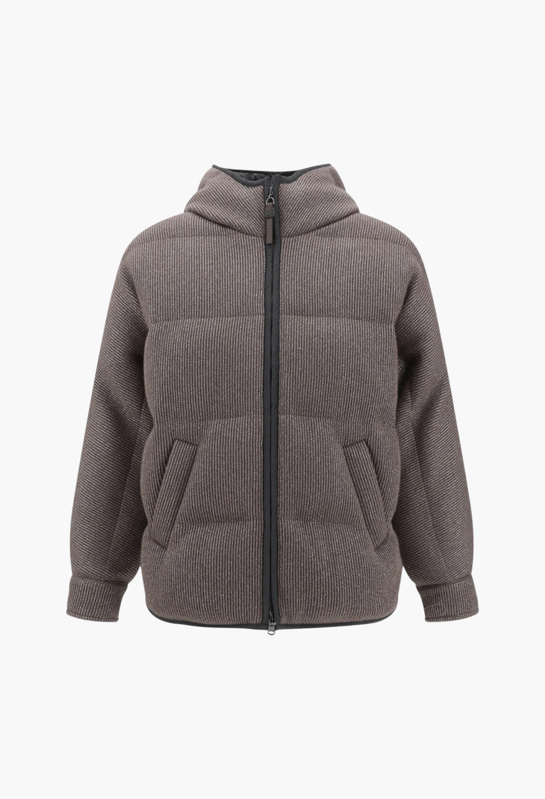 Lurex Down Jacket - GLAM MODA