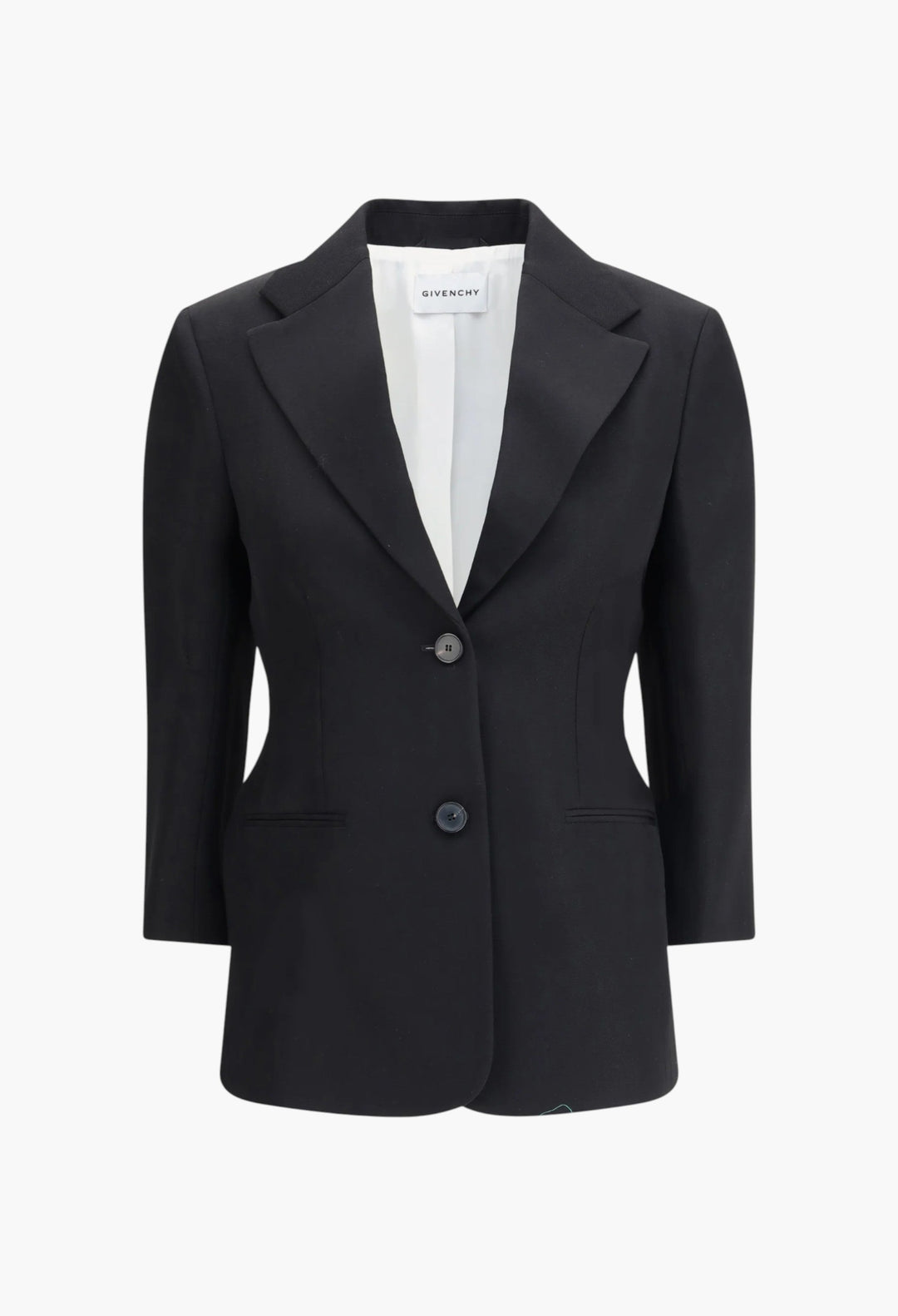 Single-breasted wool Blazer - GLAM MODA