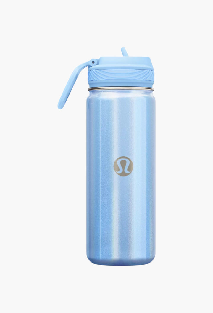 Back To Life Sport Bottle 18oz Straw Lid Iridescent - GLAM MODA
