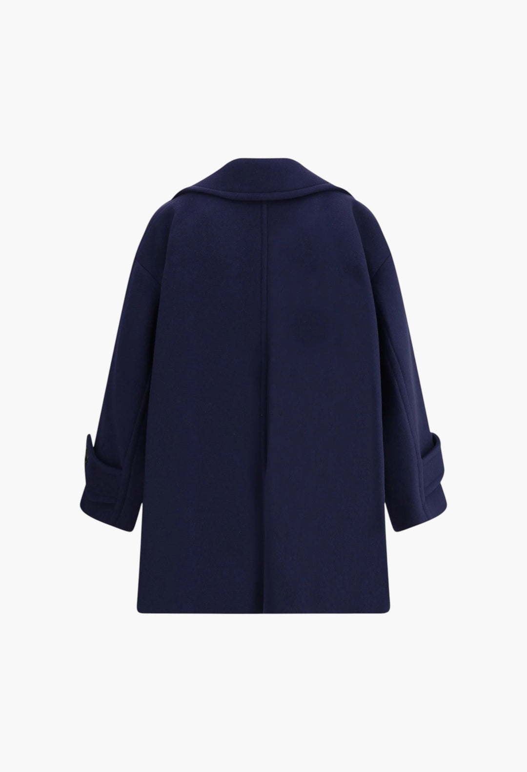 Oversized double breasted wool Coat