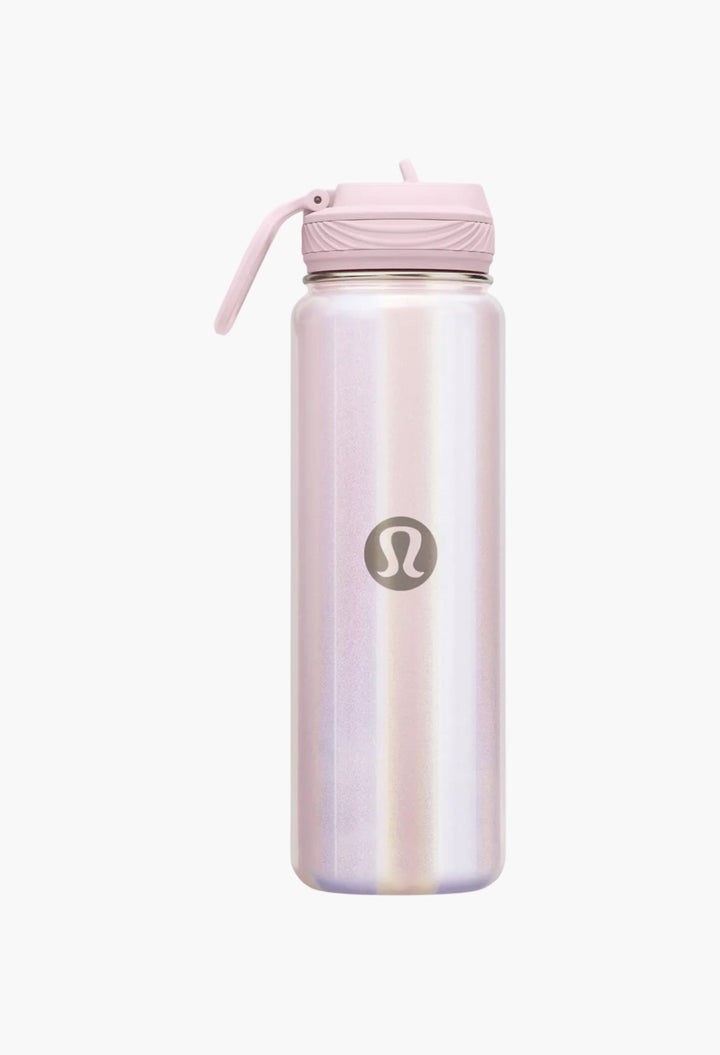 Back To Life Sport Bottle 24oz Straw Lid Iridescent - GLAM MODA