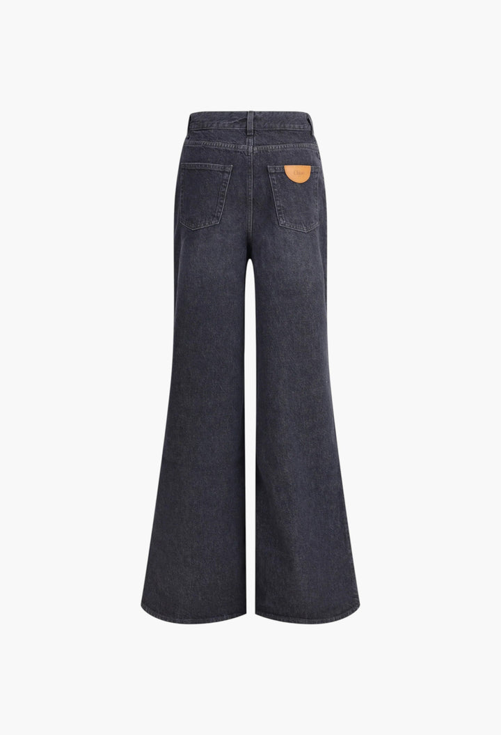 Wide-leg Jeans