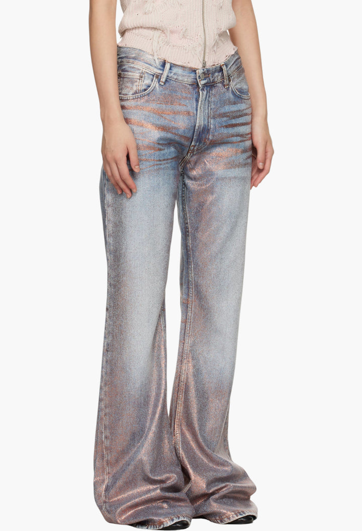Blue Fitted 2025F Jeans - GLAM MODA