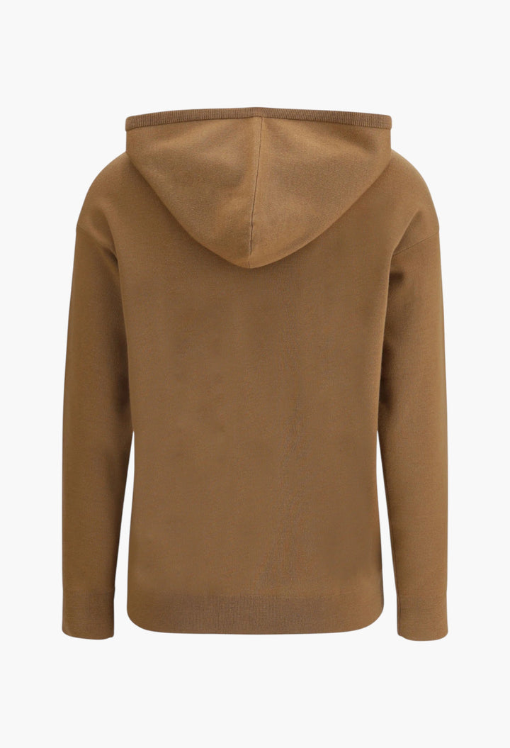 Taddeo's Hoodie in Wool - GLAM MODA