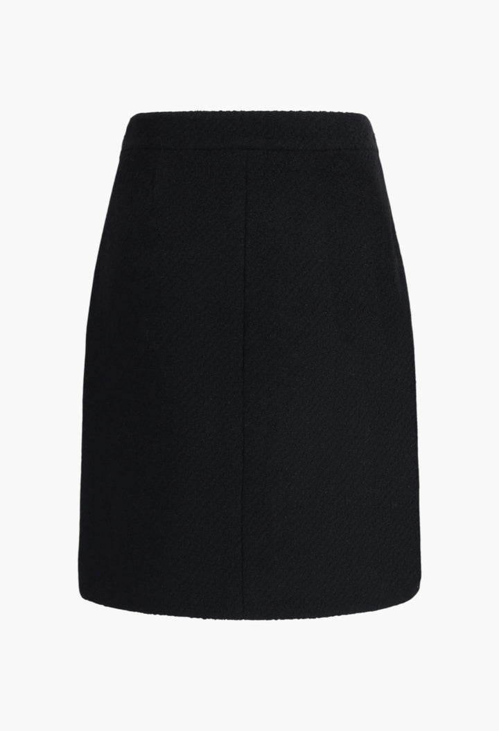 Bouclé wool midi Skirt