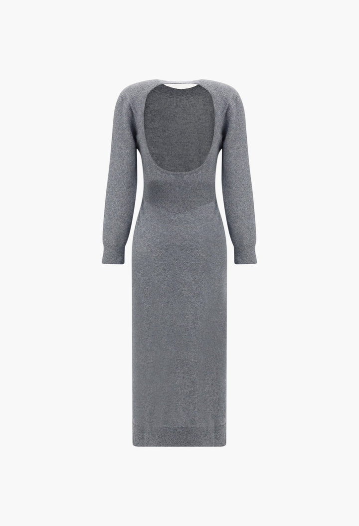 Long knit Dress - GLAM MODA