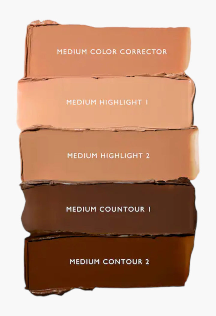 Underpainting Face Highlight & Contour Palette - GLAM MODA