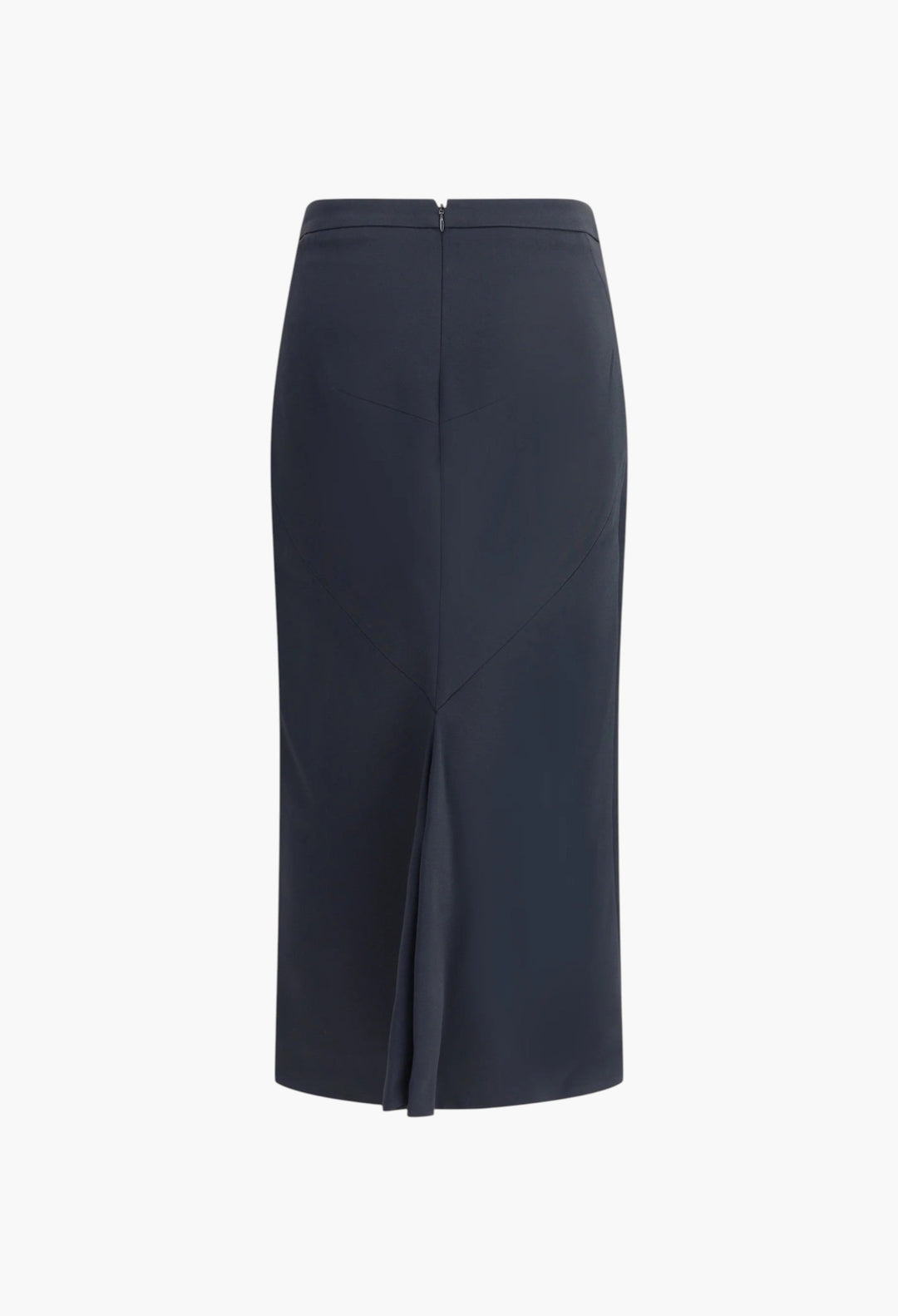 Midi Skirt With Pleated Detail - GLAM MODA