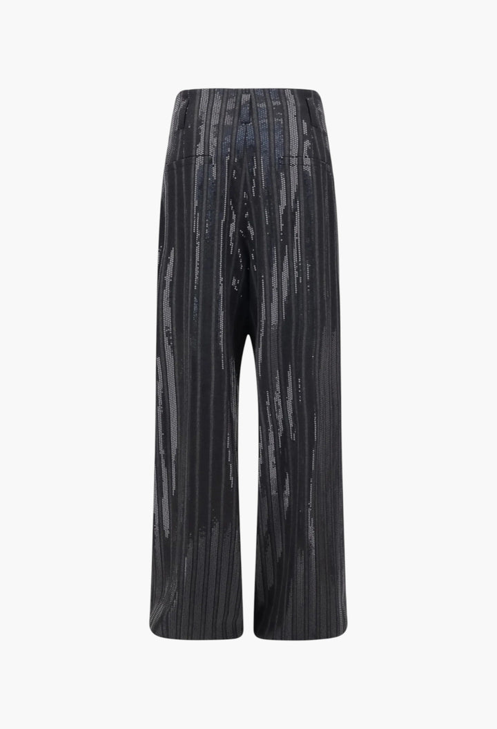 Pants With Sequins - GLAM MODA