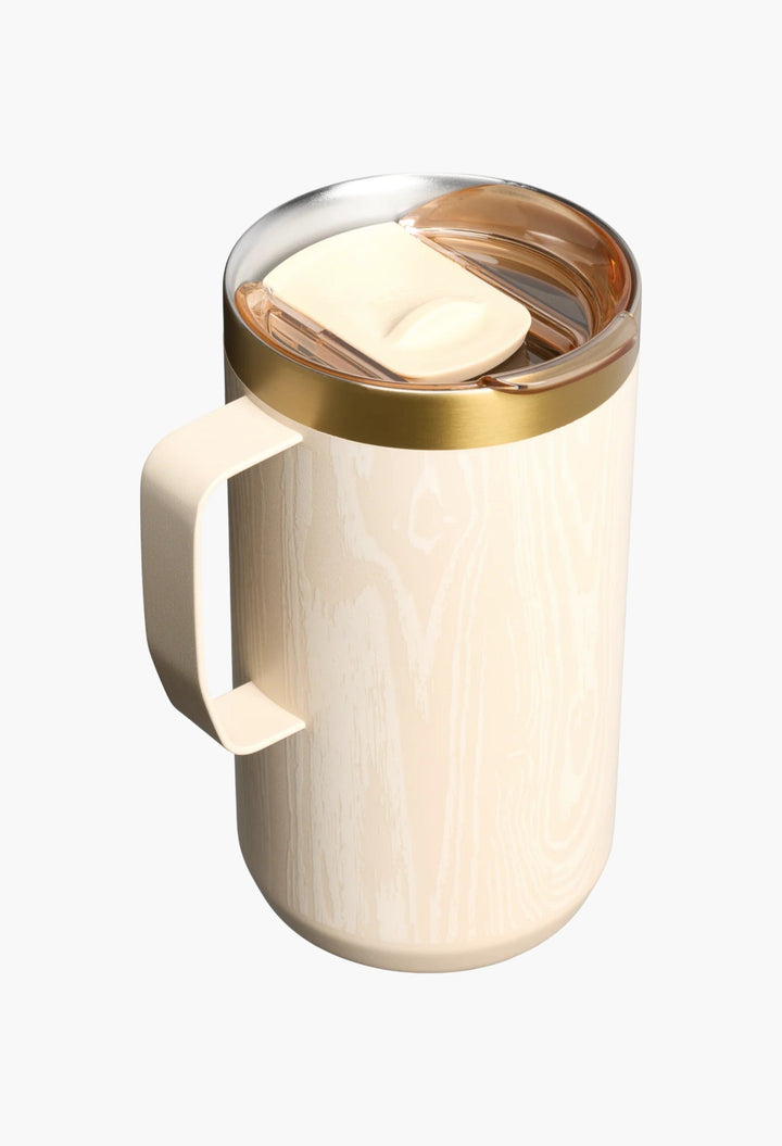 The Cheers & Cheer Stay-Hot Camp Mug | 24 OZ - GLAM MODA
