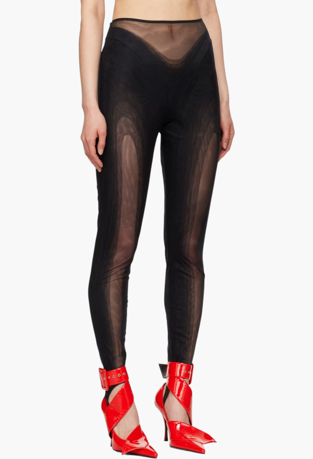 Black Illusion Leggings - GLAM MODA