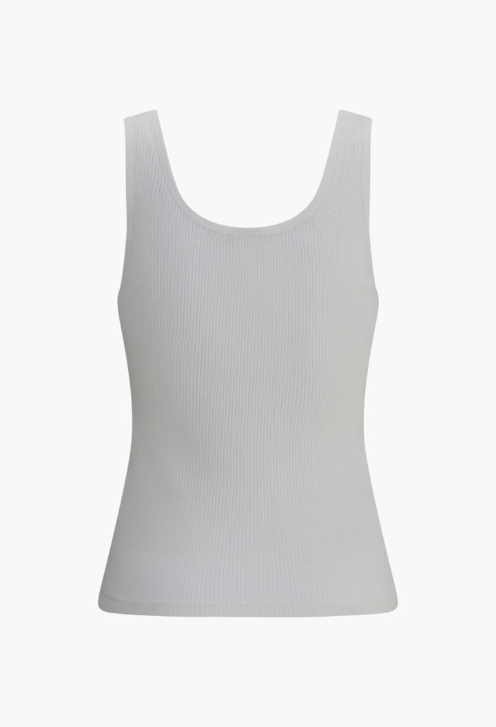 Ribbed Jersey Top - GLAM MODA