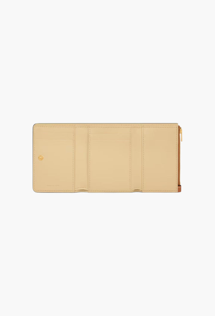 Fine Wallet In Supple Grained Calfskin - GLAM MODA