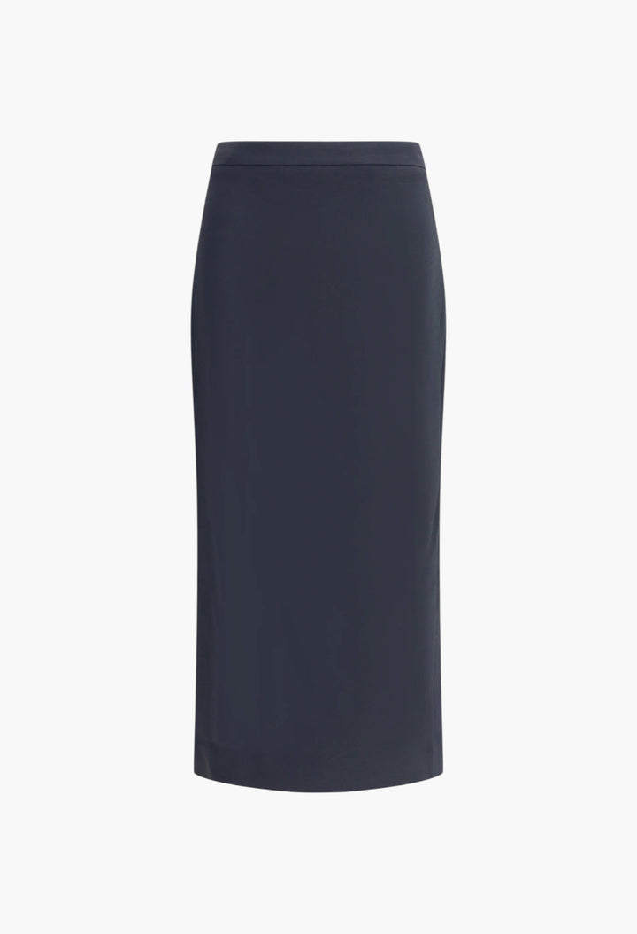 Midi Skirt With Pleated Detail - GLAM MODA