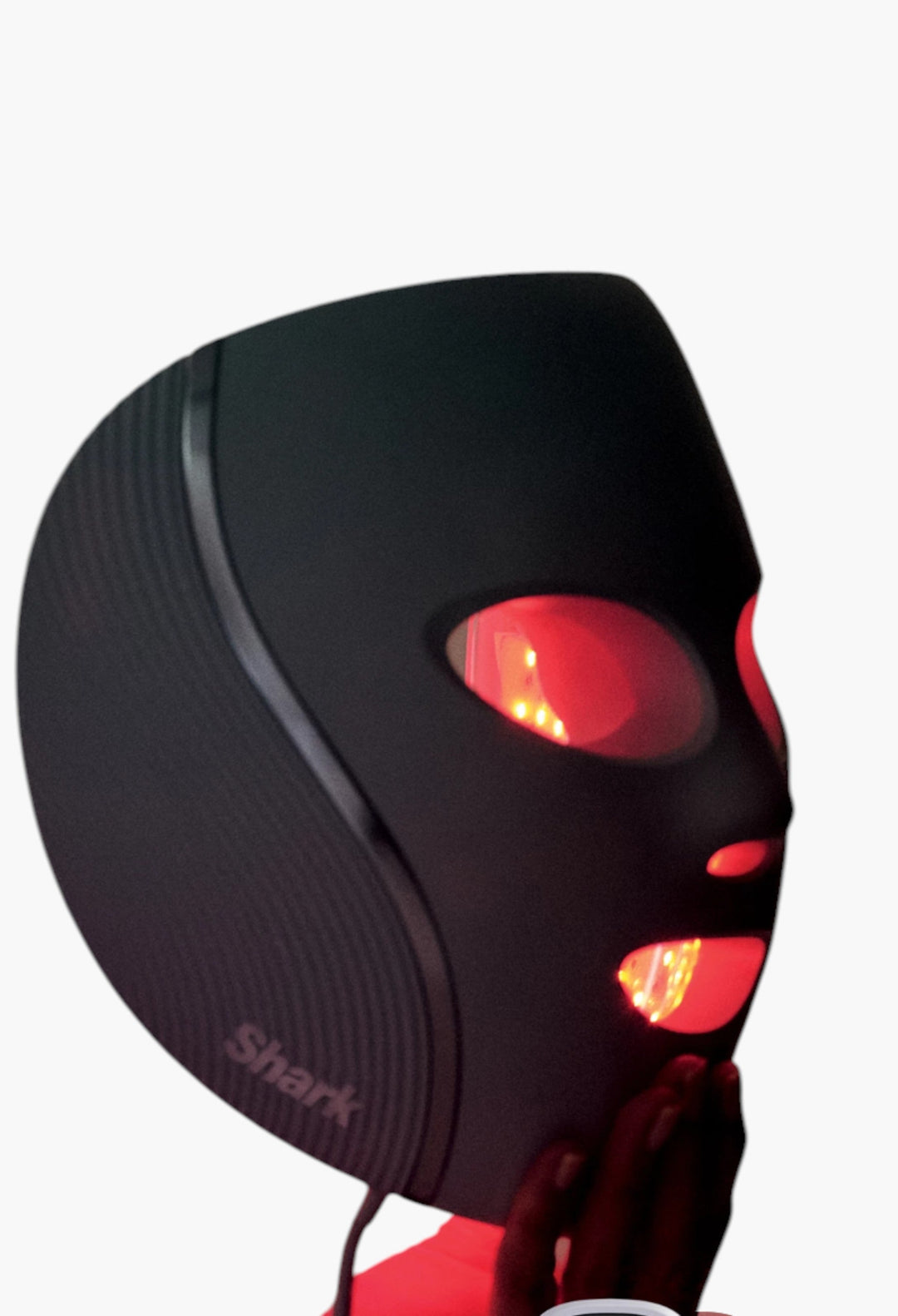 Shark Beauty CryoGlow Under-Eye Cooling & LED Anti-Ageing & Blemish Repair Mask - Purple - GLAM MODA