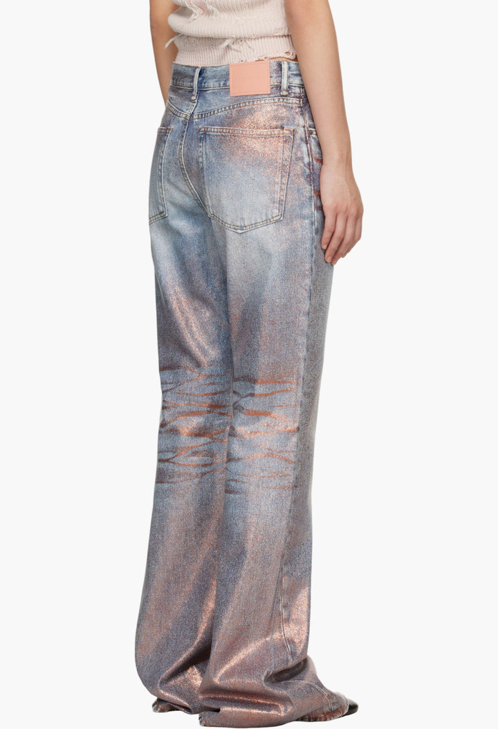 Blue Fitted 2025F Jeans - GLAM MODA