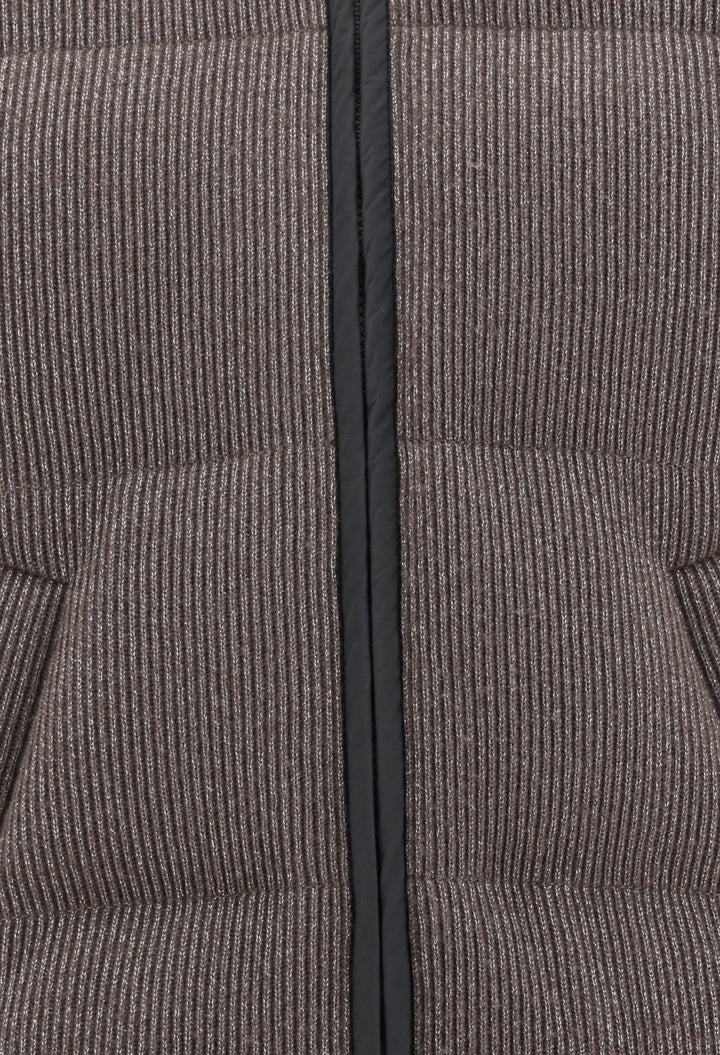 Lurex Down Jacket - GLAM MODA