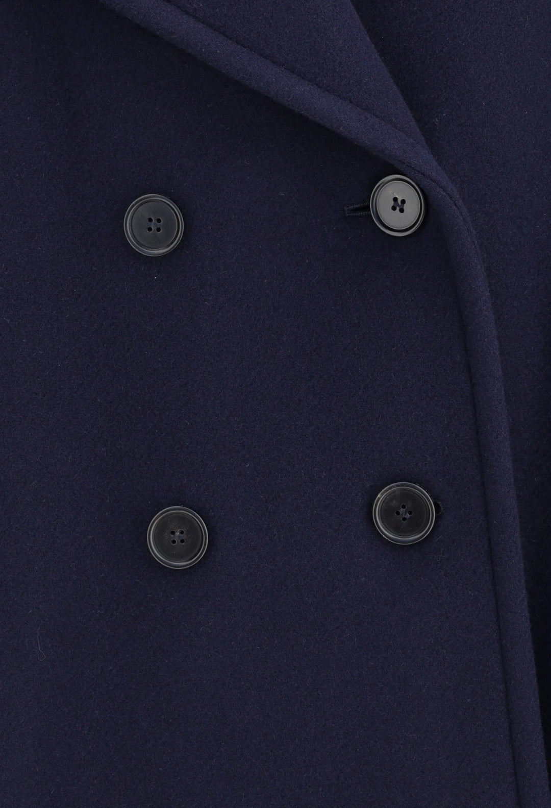 Oversized double breasted wool Coat