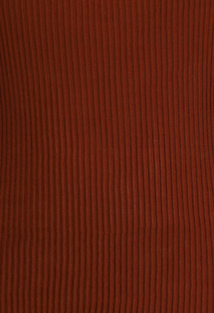 Ribbed Fitted Top - GLAM MODA