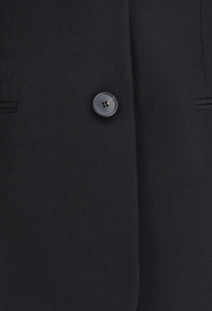 Single-breasted wool Blazer - GLAM MODA