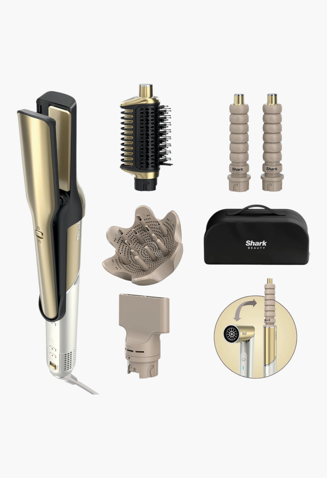 Glam Straight, Waves & Curls Multi-Styler - GLAM MODA