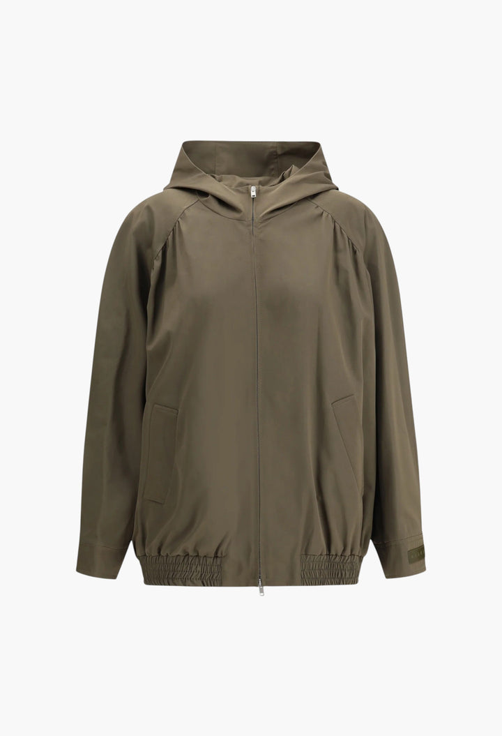 Hooded Bomber Jacket - GLAM MODA